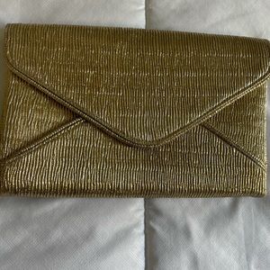 Gold clutch